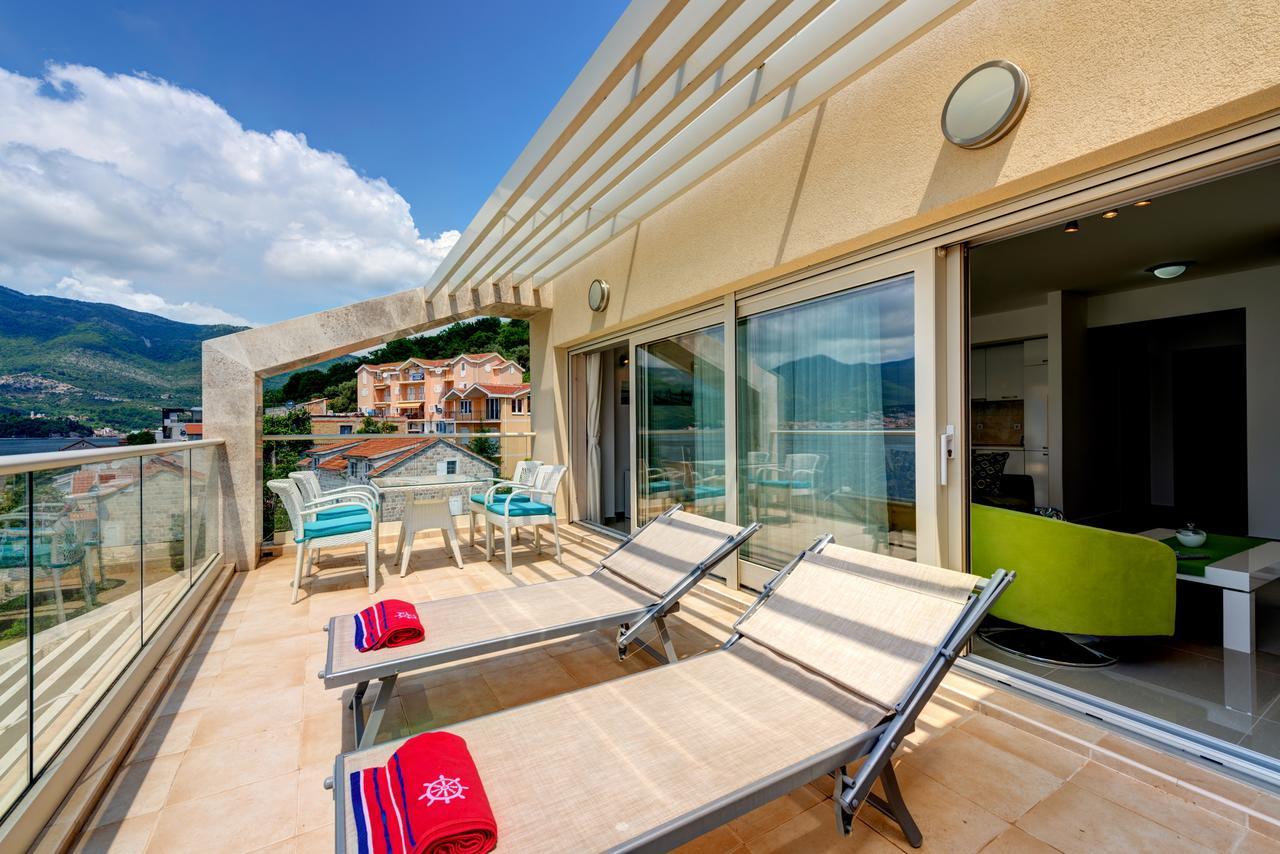 Apartments Villa Adriatic Tivat Ngoại thất bức ảnh